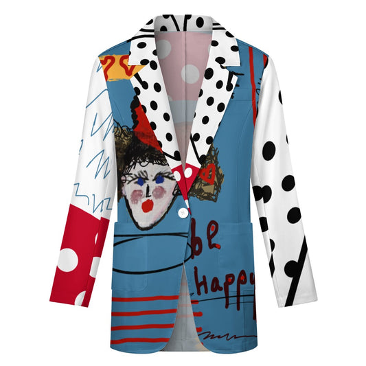 I1018 - Women's Casual Blazer * Be Your Happy