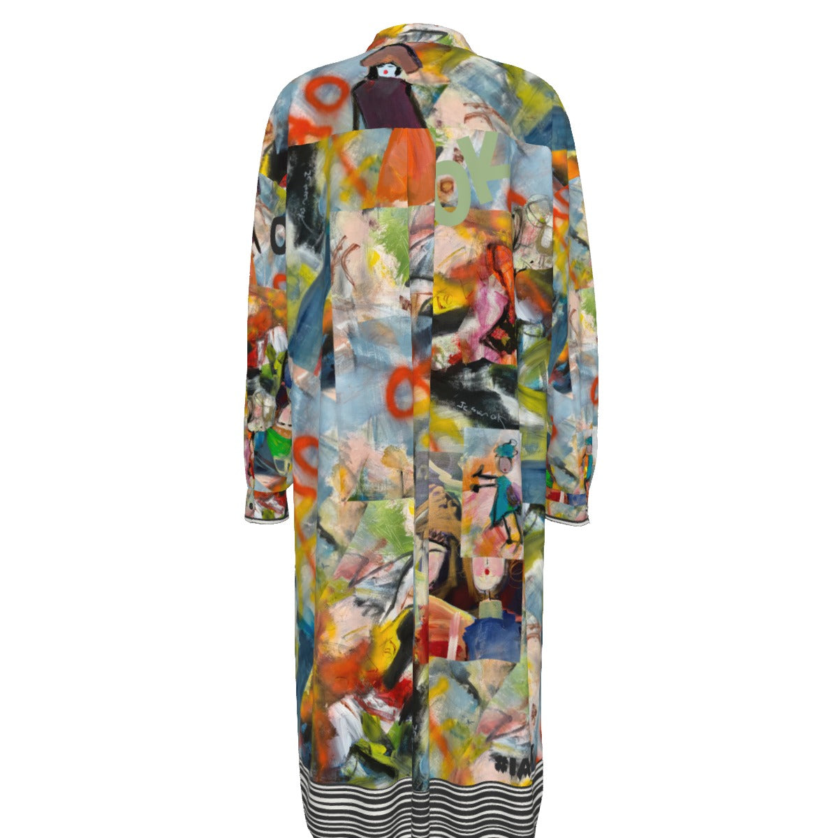 Y2036 - Long Shirt Dress * I am Ok