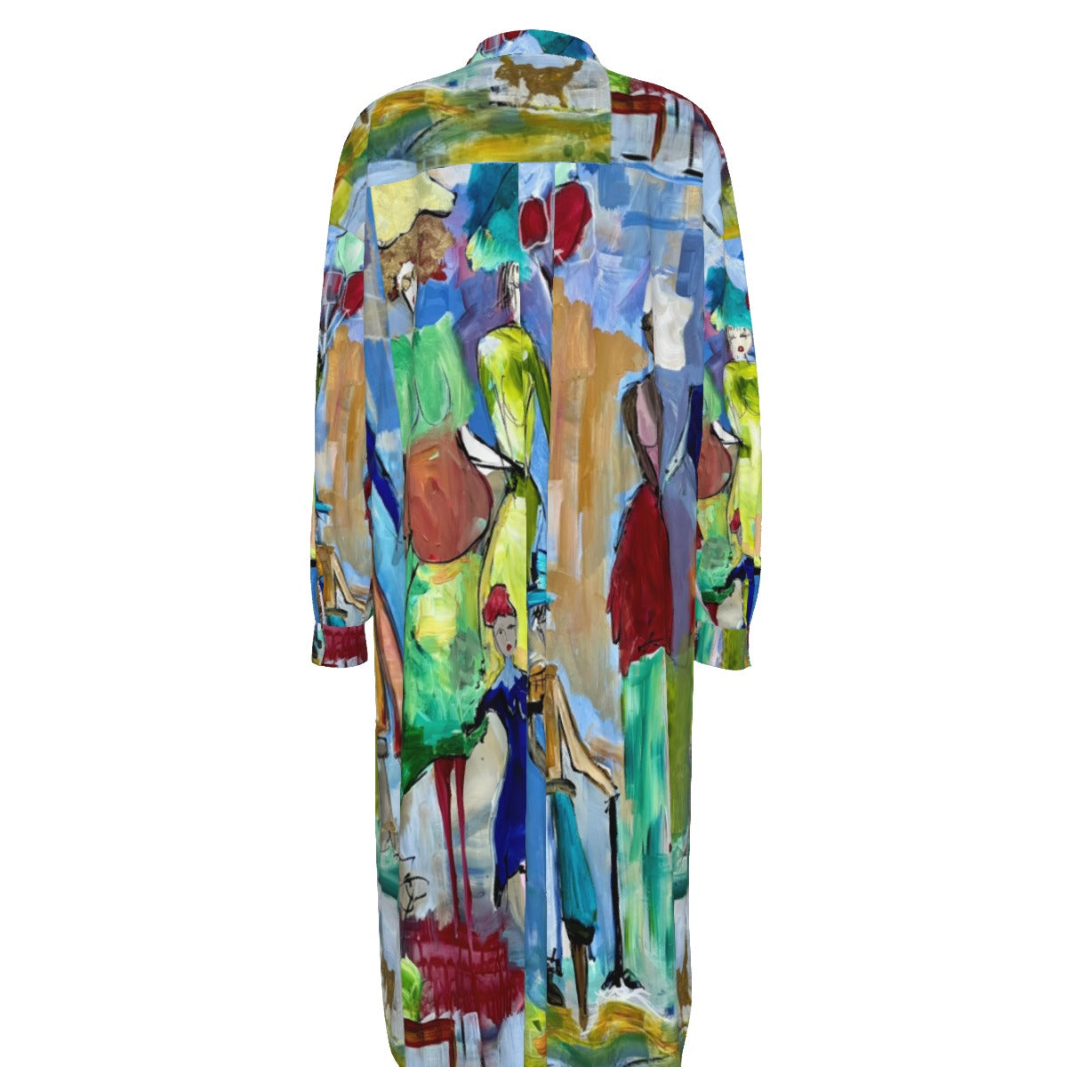 Y2088 - Long Shirt Dress * Meet the Ladies