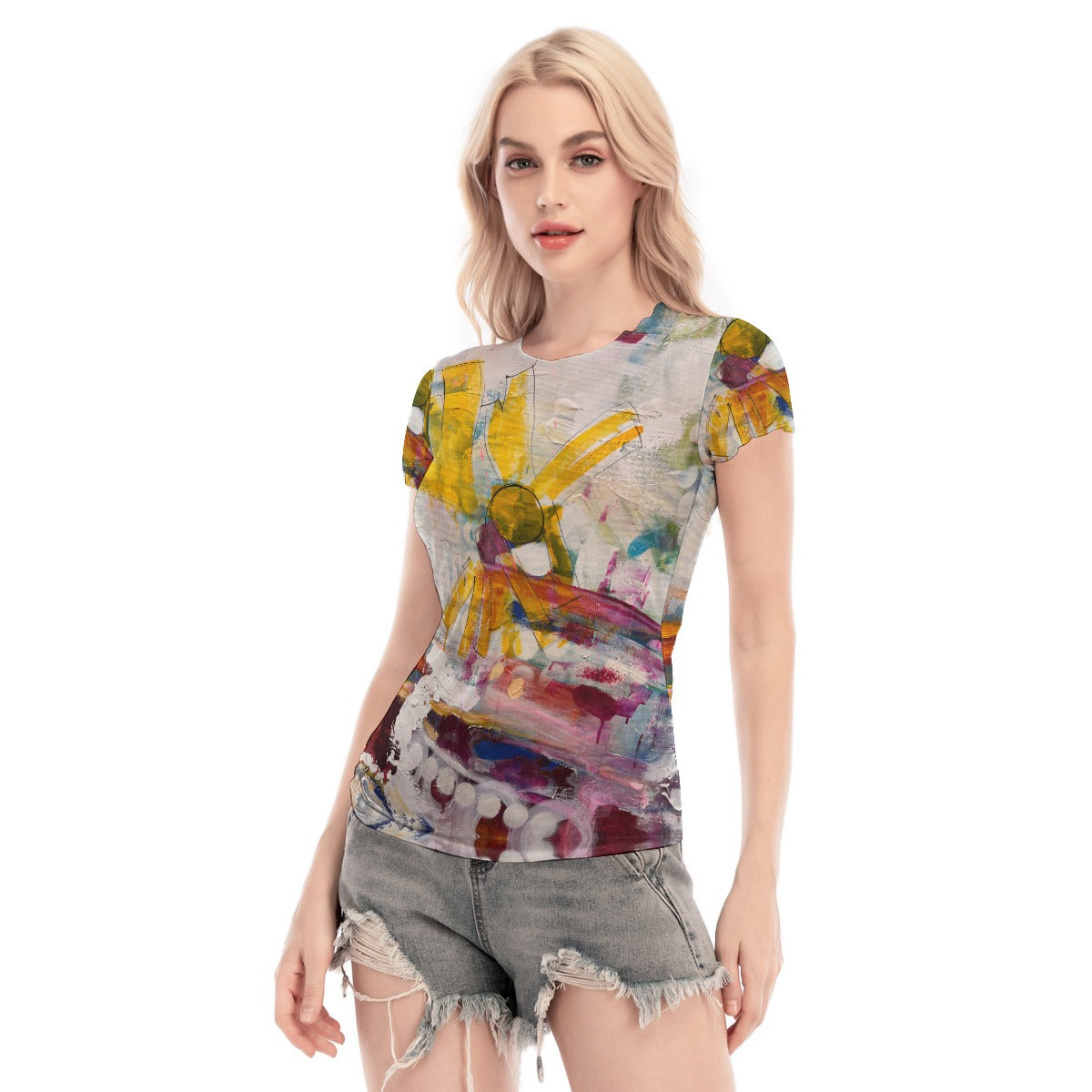 Y2044 - Mesh T-Shirt Short Sleeves * Fun to Have