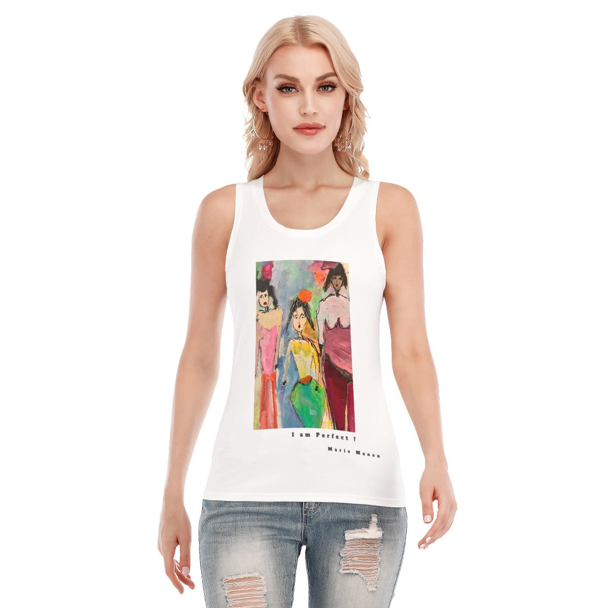 Y2049 - Skinny Sport Tank Top * Meet the Ladies