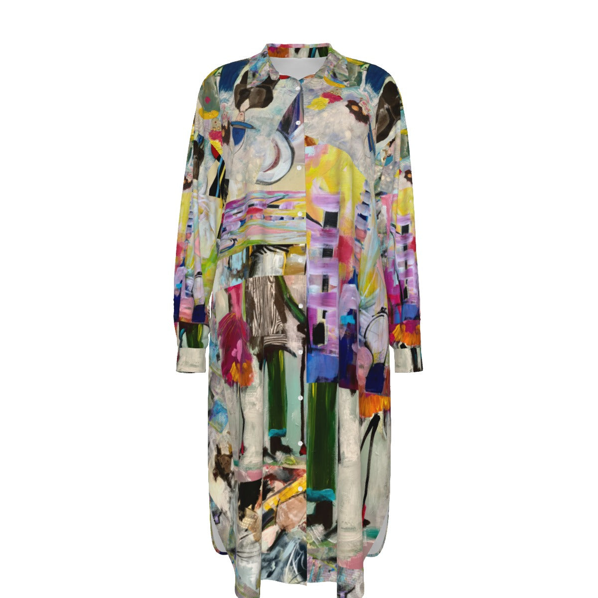 Y2035 - Long Shirt Dress * Fun to Have