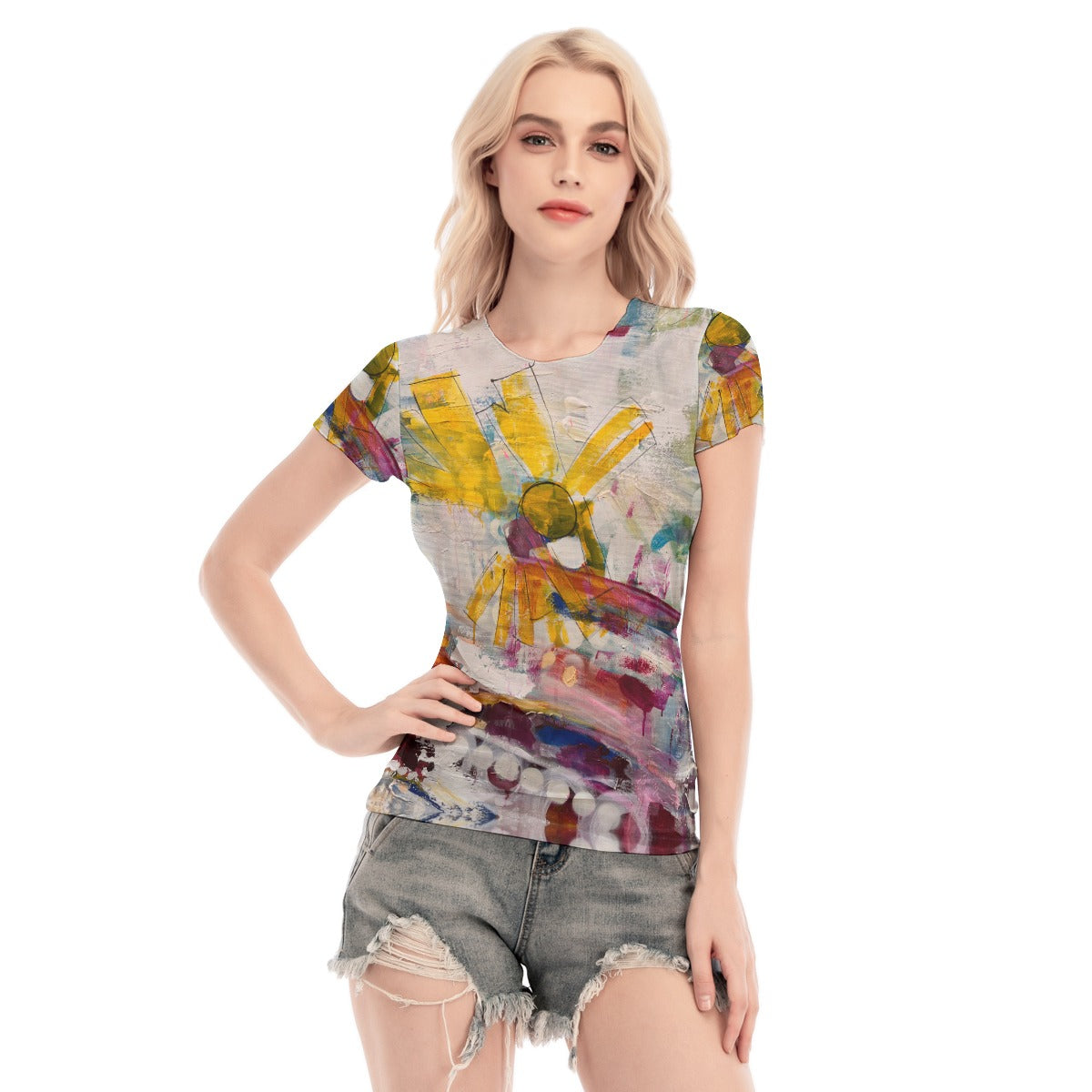 Y2044 - Mesh T-Shirt Short Sleeves * Fun to Have