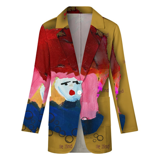 I1017 - In My Bubble * Women's Casual Blazer * Meet the Ladies