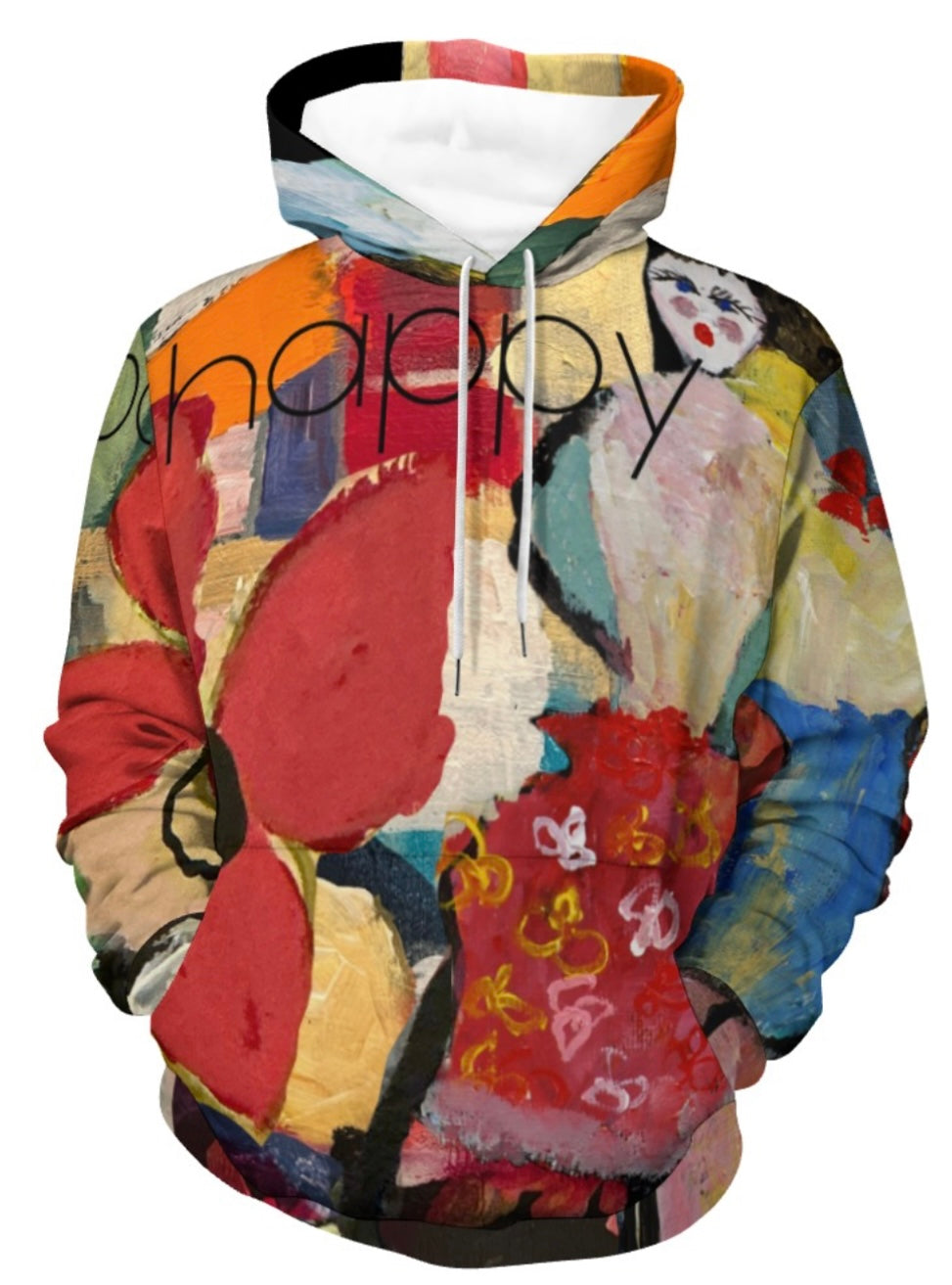 Ix3011 - Full Print Adult Hoodie * Be Your Happy